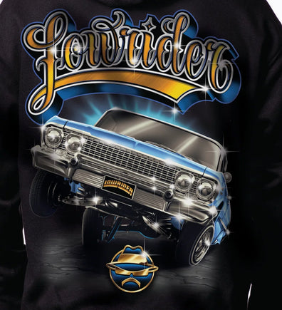 Lowrider 3 WHEELIN Tee - Chicano Spot